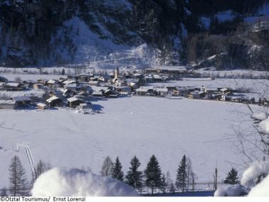 Skidorf Huben im Ötztal (bei Sölden)