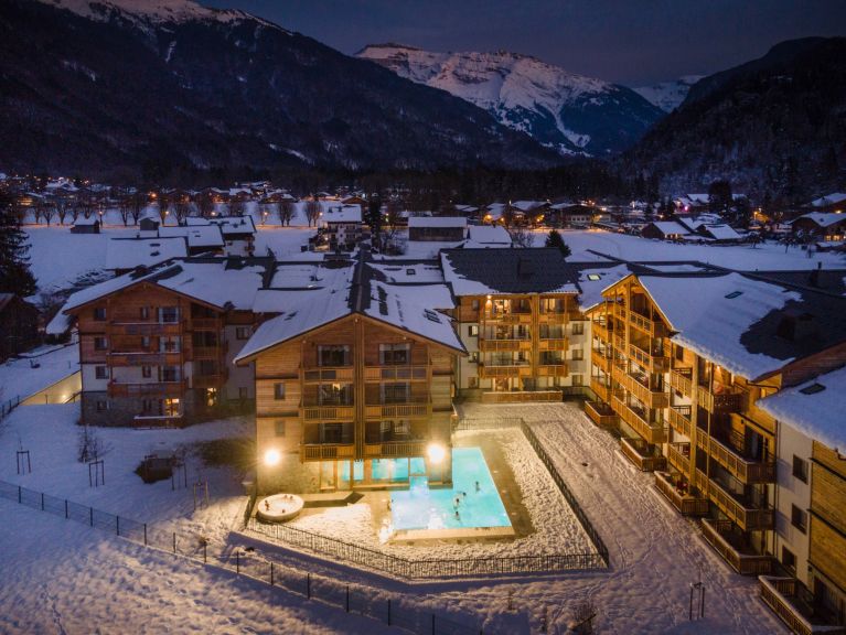 Ferienwohnung Club MMV Samoëns Village Bergblick