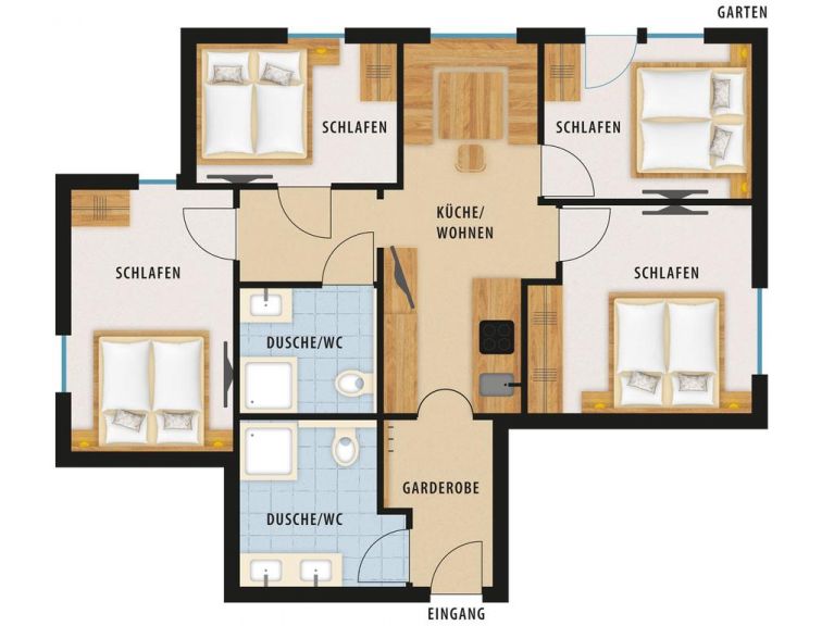 Ferienwohnung Kalvarienberg Bergkristall