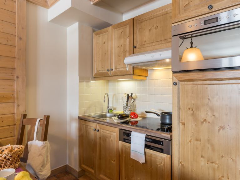 Ferienwohnung Arc 1950 Le Village Zugang zum Innenpool