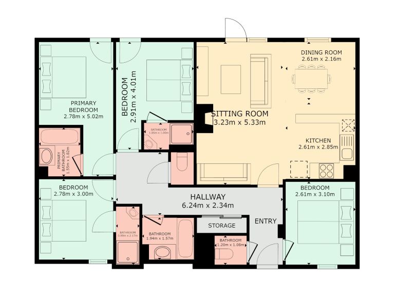 Ferienwohnung Les Arolles