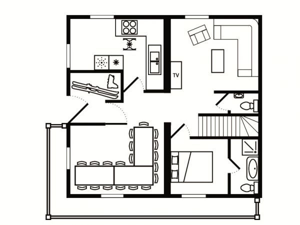 Ferienhaus Oursons