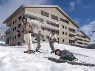 Ferienwohnung Club MMV Les Chalets des Cimes Balkon nach Süden-42