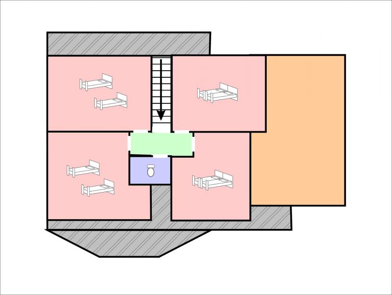 Ferienhaus Le Haut mit Sauna