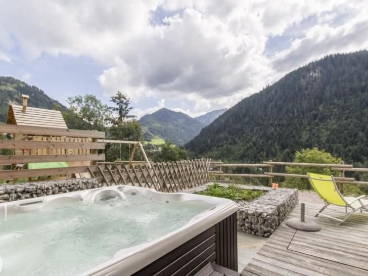 Ferienwohnung La Belette mit Außenwhirlpool