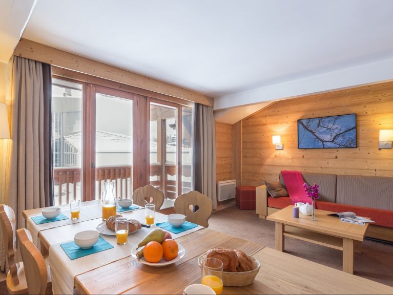 Ferienwohnung Les Chalets du Forum Mit Kabine und 3 Badezimmern