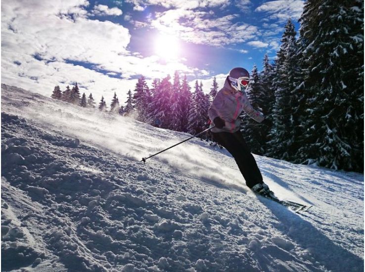 Hoch gelegene Skigebiete