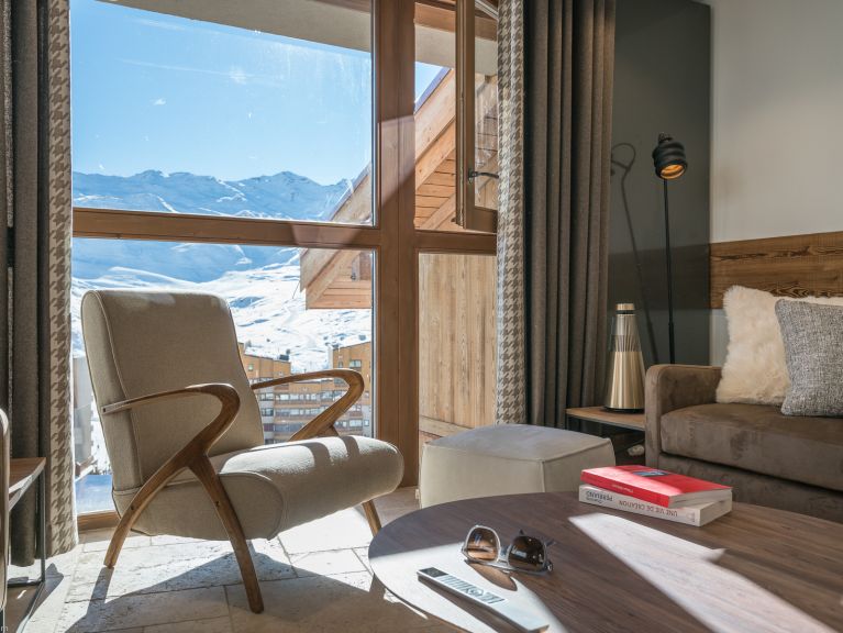 Ferienwohnung Cocoon mit einem Holzofen