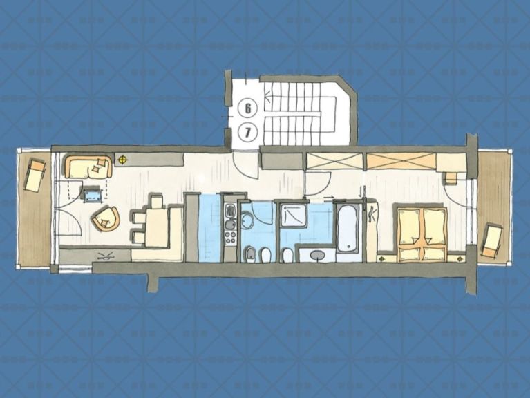 Ferienwohnung Ciasa Agreiter Balkon