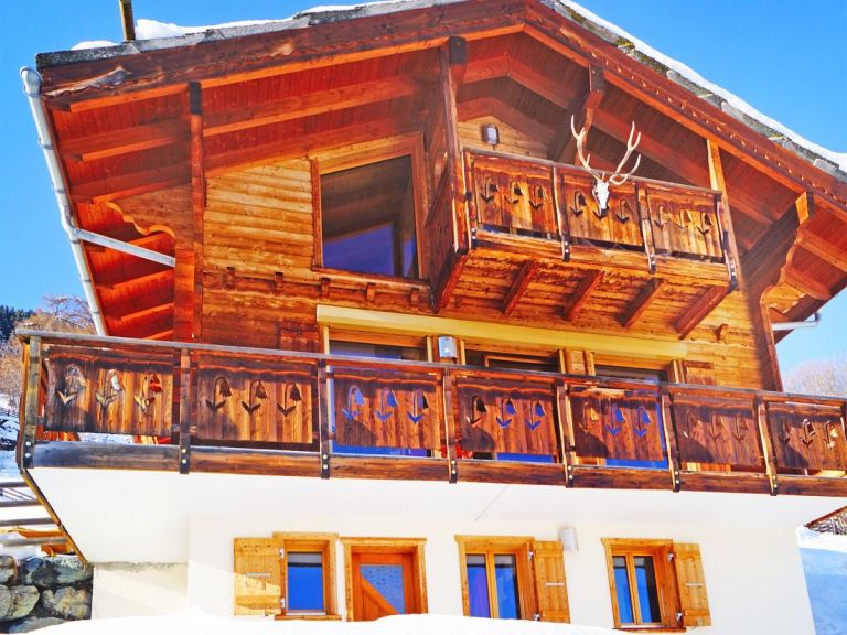 Ferienhaus Etoile des 4 Vallées mit Privat-Sauna