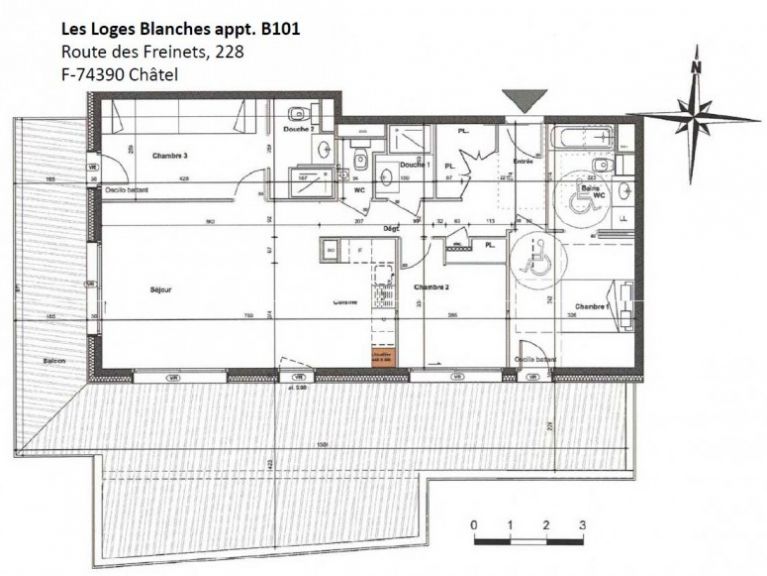 Ferienwohnung Les Loges Blanches 1. Etage