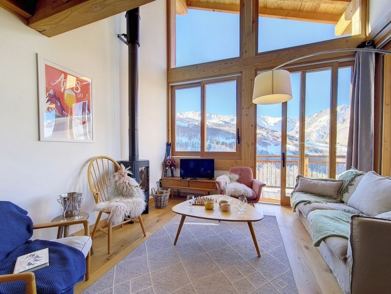 Ferienhaus Caseblanche Cachette mit Holzofen