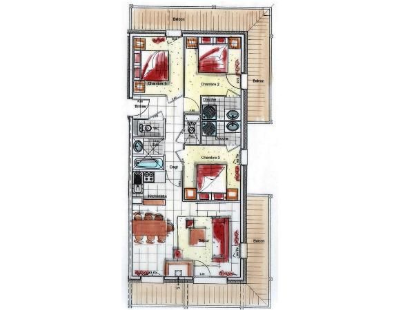 Ferienwohnung des Neiges Hermine