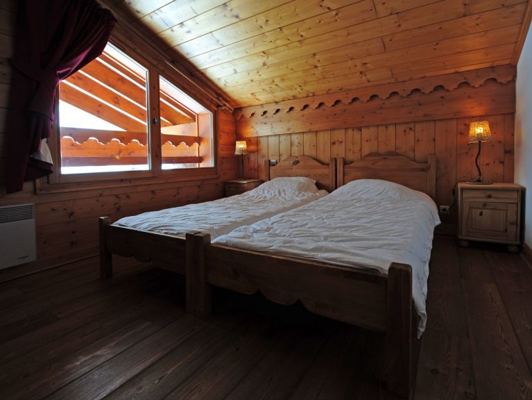 Ferienhaus Le Hameau des Marmottes Combi Les Hameau des Marmottes 14p + 14p mit Sauna, nebeneinander