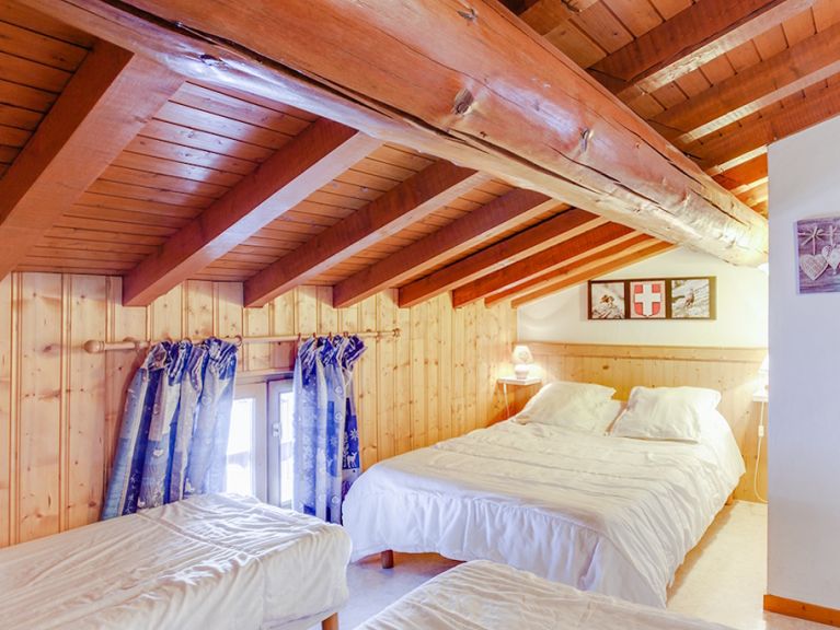 Ferienhaus Les Gentianes mit privat Sauna