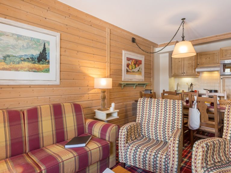 Ferienwohnung Arc 1950 Le Village Zugang zum Innenpool
