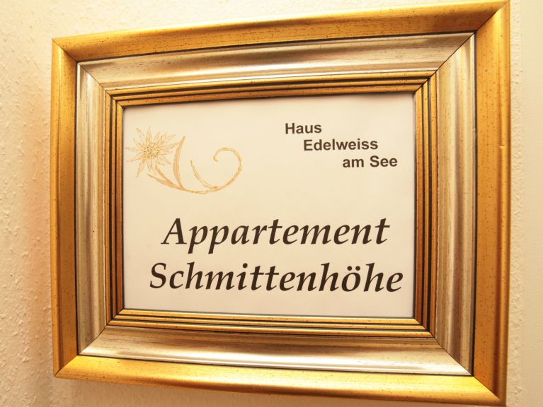 Ferienhaus Edelweiss am See Kombination, 4 Fewos. inklusive Gemeinschaftsküche/Essraum
