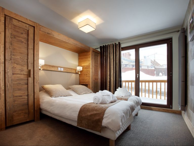 Ferienwohnung La Source des Arcs mit eigener Sauna