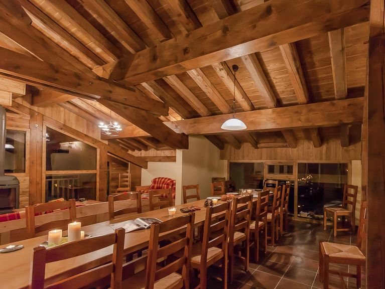 Ferienwohnung Les Balcons de La Rosière Prestige mit Sauna