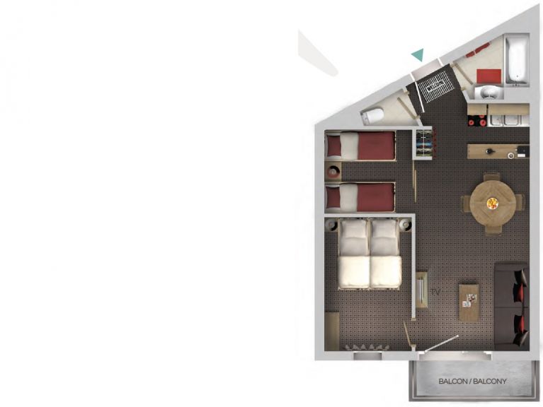 Ferienwohnung Village Montana Gebäude Premier