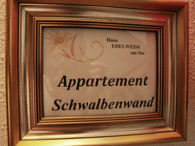 Ferienhaus Edelweiss am See Kombination, 4 Fewos. inklusive Gemeinschaftsküche/Essraum