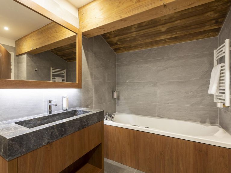 Ferienwohnung Les Balcons Platinium Val Cenis mit privater Sauna