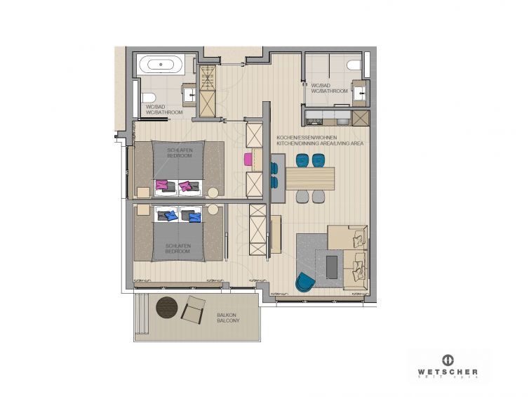 Ferienwohnung Postresidenz Alpenrose