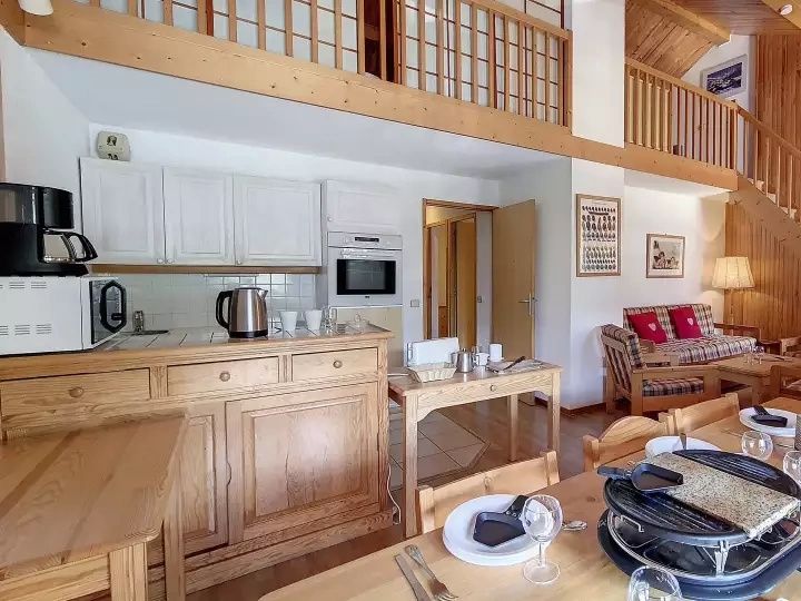 Ferienwohnung Résidence Le Hors Piste mit Mezzanin