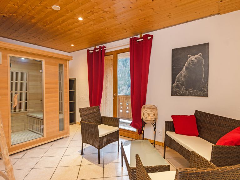 Ferienhaus Ulysse mit Infrarotsauna