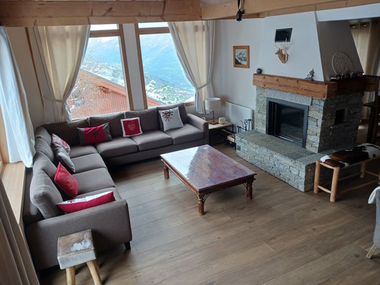 Ferienhaus de Bellecôte Barbe de Bouc mit Sauna