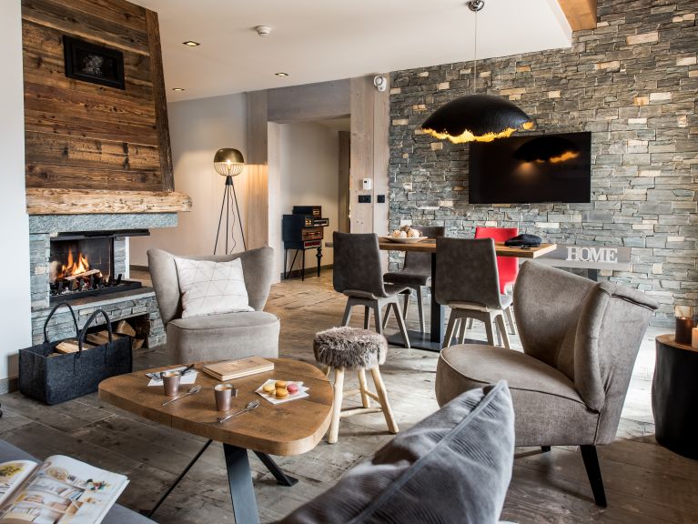Ferienwohnung Résidence Skadi mit Kamin