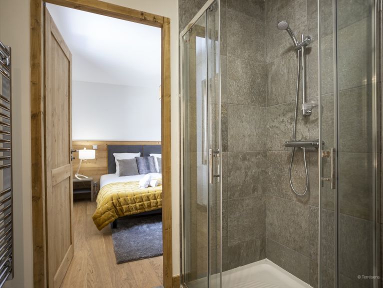 Ferienwohnung Le Diamant des neiges Bergblick