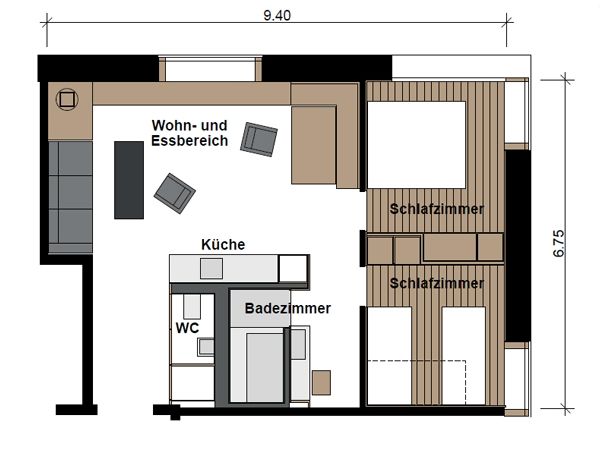 Ferienwohnung Rocksresort Sonntag - Sonntag