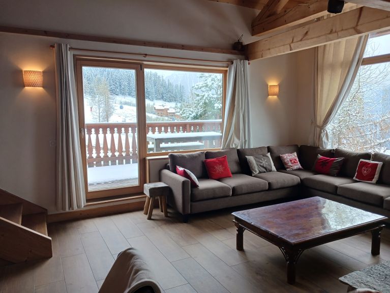 Ferienhaus de Bellecôte Barbe de Bouc mit Sauna