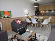 Ferienwohnung Les Fermes de Châtel Mit Kabine-6
