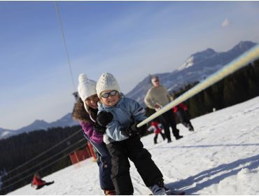 Skidorf Kinderfreundliches Skidorf mit Blick auf den Mont Blanc-4