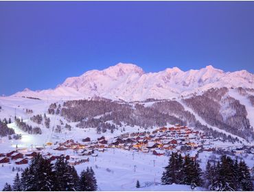 Skidorf Kinderfreundliches Skidorf mit Blick auf den Mont Blanc-7