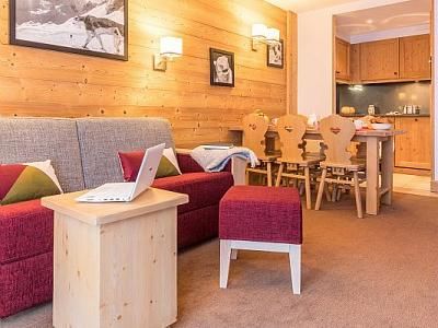 Ferienwohnung Les Chalets du Forum mit Kabine