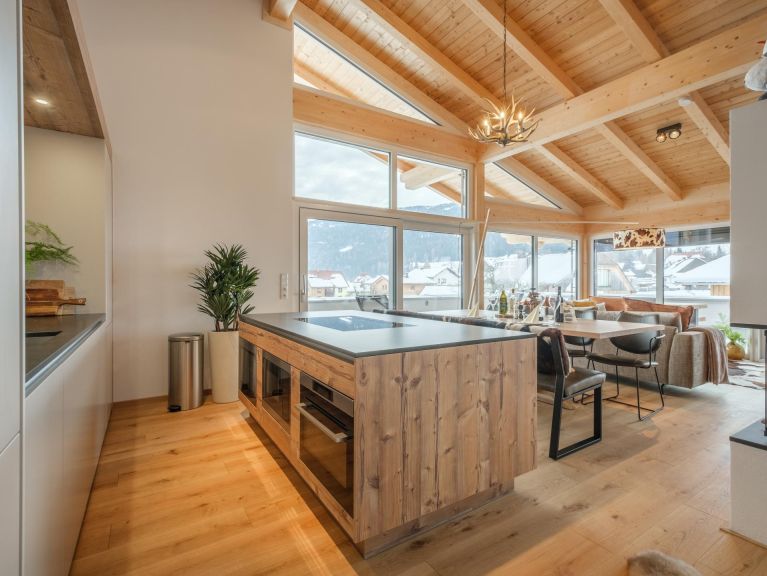 Ferienwohnung Am Kreischberg Penthouse mit Kamin und eigener Sauna