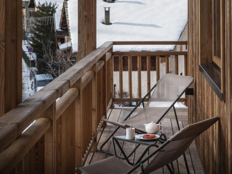 Ferienwohnung Les Balcons Platinium Val Cenis mit privater Sauna
