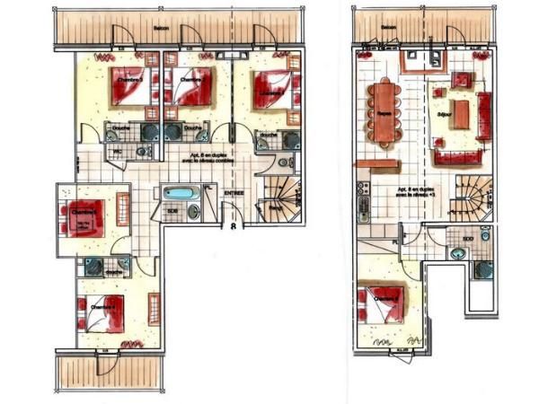 Ferienwohnung Des Neiges