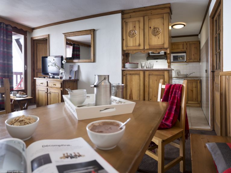 Ferienwohnung Village Montana Gebäude Soleil
