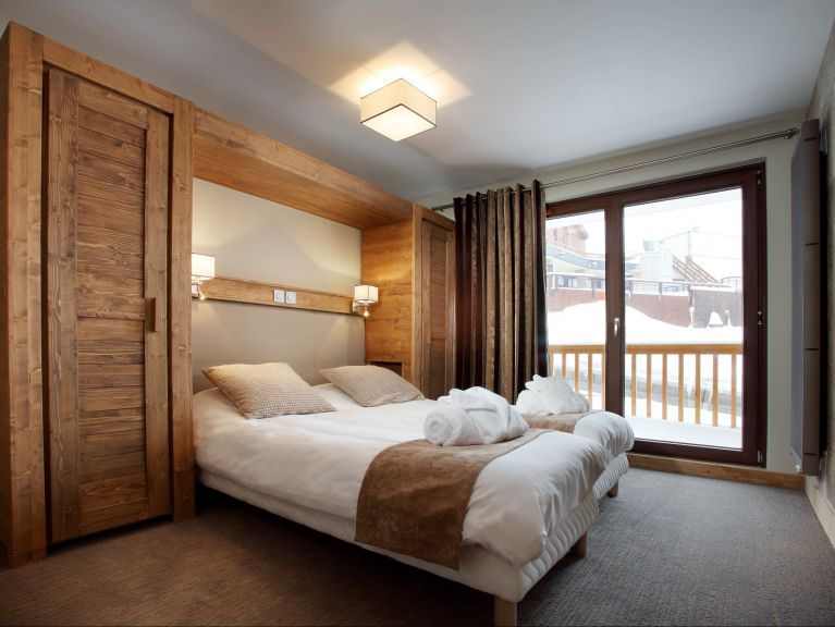 Ferienwohnung La Source des Arcs mit eigener Sauna