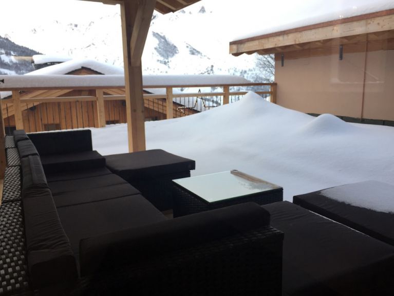Ferienhaus Caseblanche Tawny mit Kamin und Sauna