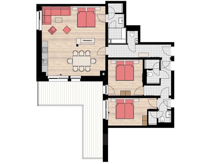 Ferienwohnung AlpenParks Sonnleiten