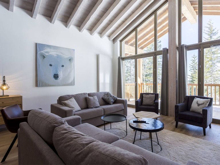 Ferienwohnung Le Hameau de Barthélémy Bergblick