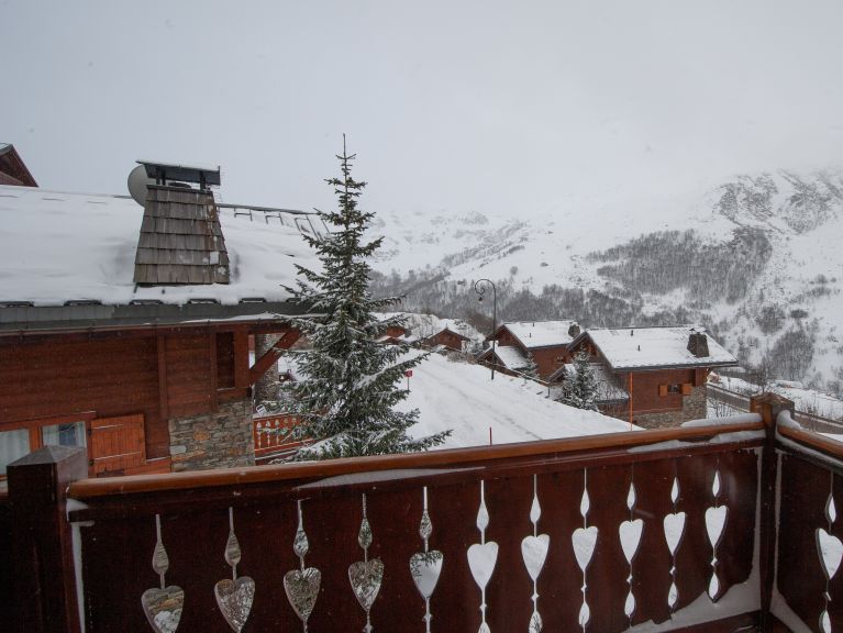 Ferienhaus Le Hameau des Marmottes Combi Les Hameau des Marmottes 14p + 14p mit Sauna, nebeneinander