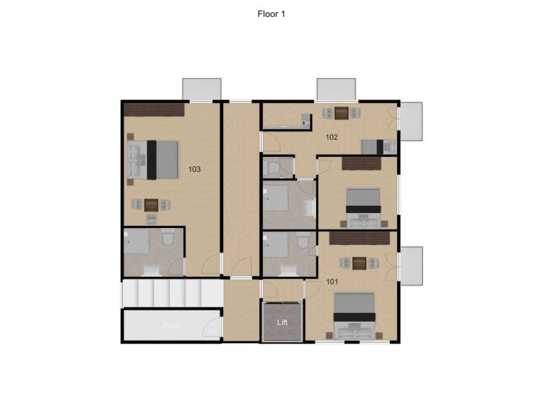 Ferienhaus Tirolerhof Apart Catering-Service inklusive