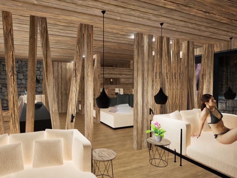 Ferienwohnung The Peak White Diamond Chalet