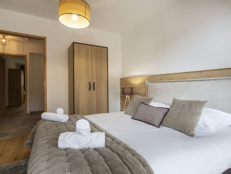 Ferienwohnung Le Diamant des neiges Bergblick